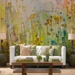 Akvareļu sienas - netradicionāla mājas apdare