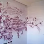 Muret e bojërave të ujit - dekorim i pazakonta në shtëpi