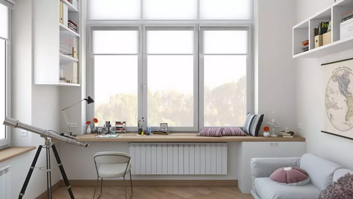 Pôvodné použitie Windowsill: 5 jednoduchých spôsobov