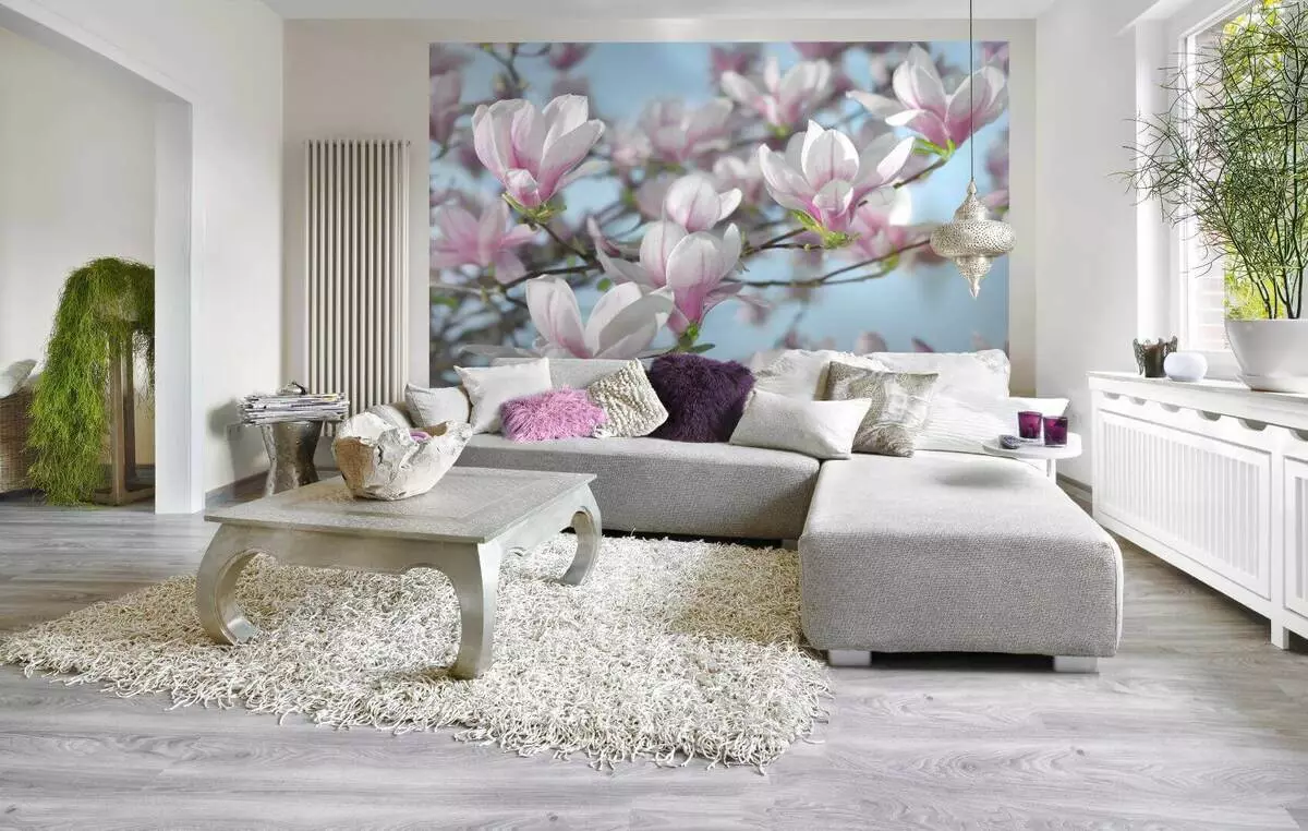 I-Wall mural nge-Floral Motifs - Ama-Explous Paint Extravagancies