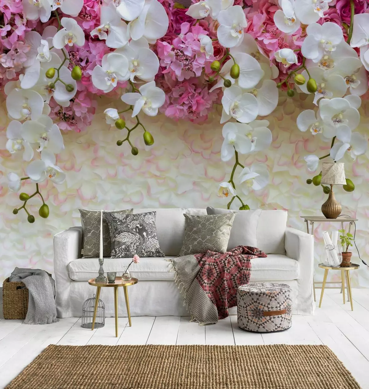 Veggmaleri med blomstermotiver - Amazing Paint Extravagancies