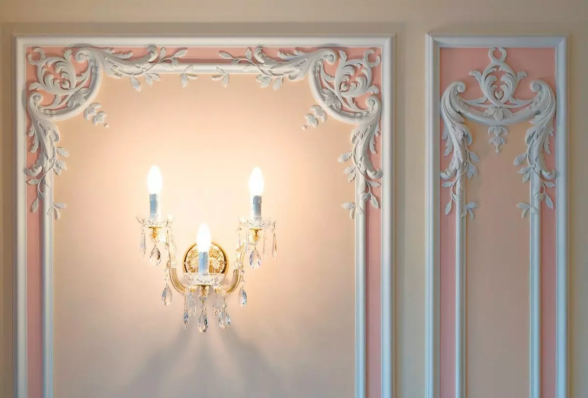 Style wealth: stucco in the interior