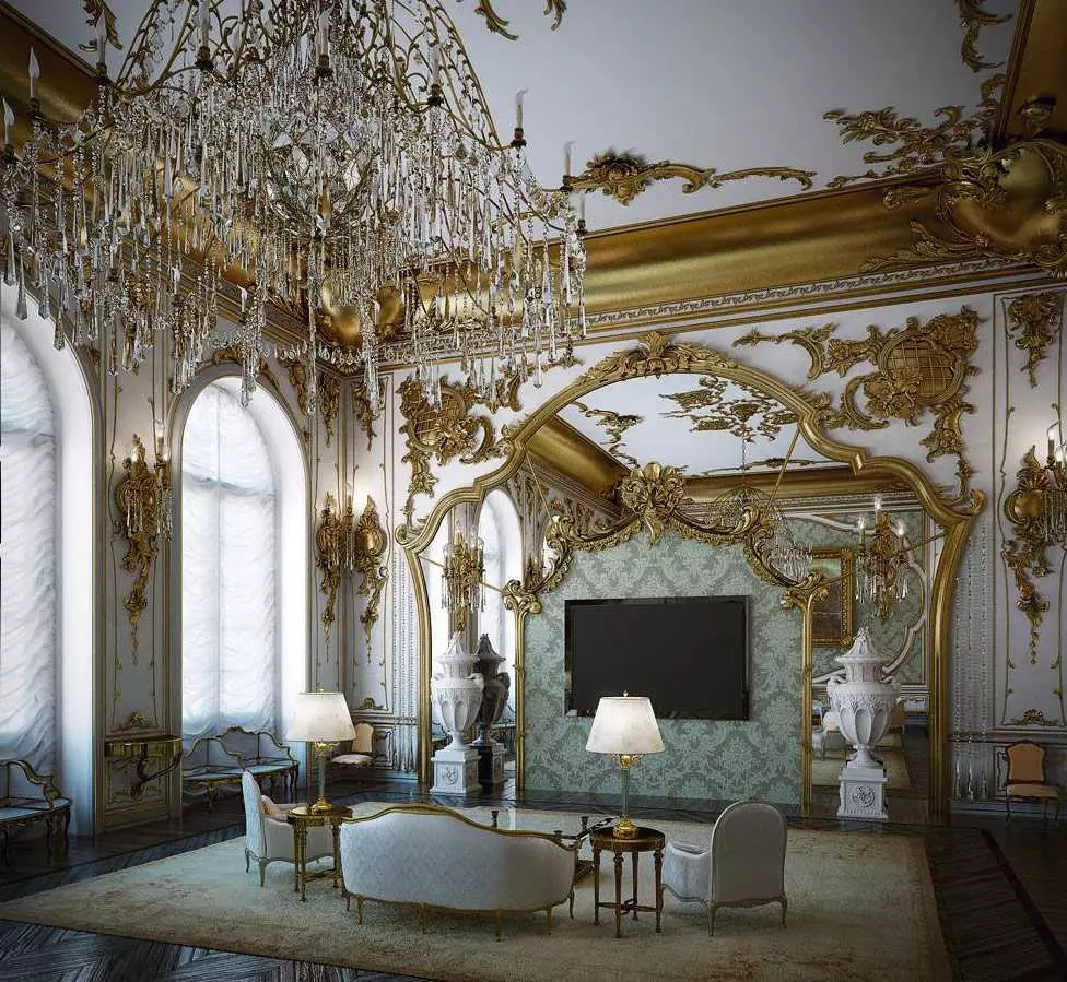 Gaya Rococo di interior