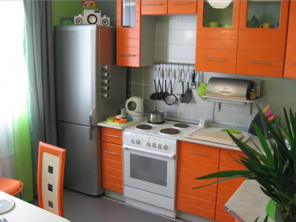 چگونه برای ایجاد یک آشپزخانه داخلی در یک سبک مدرن برای یک خانواده بزرگ