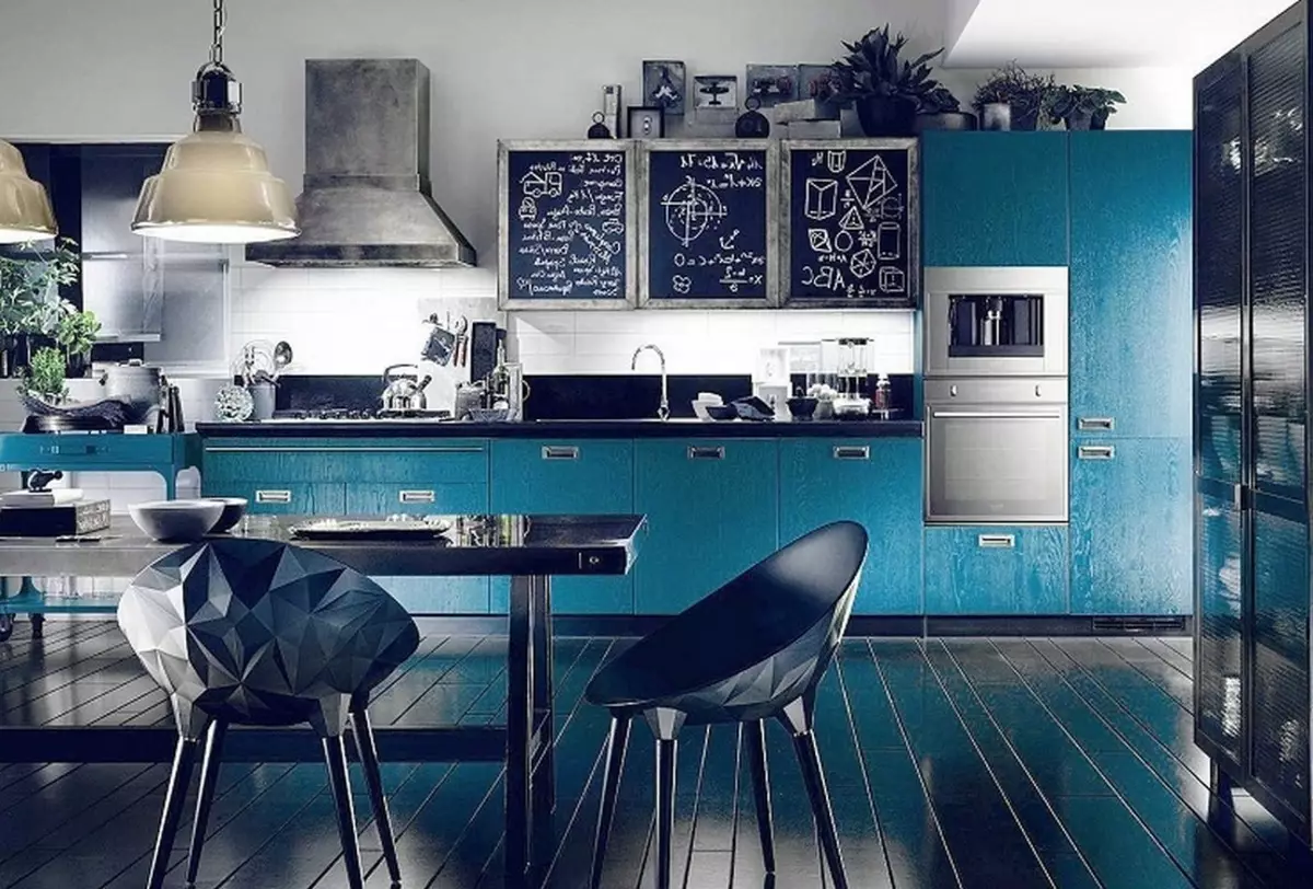 Kombinácia farieb v kuchynskom interiéri