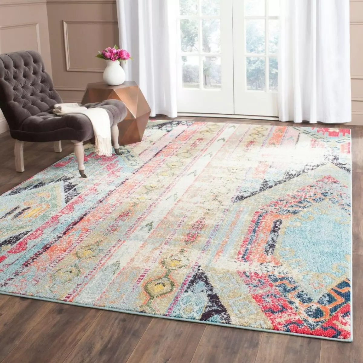 Hoe het tapijt de sfeer in het huis beïnvloedt