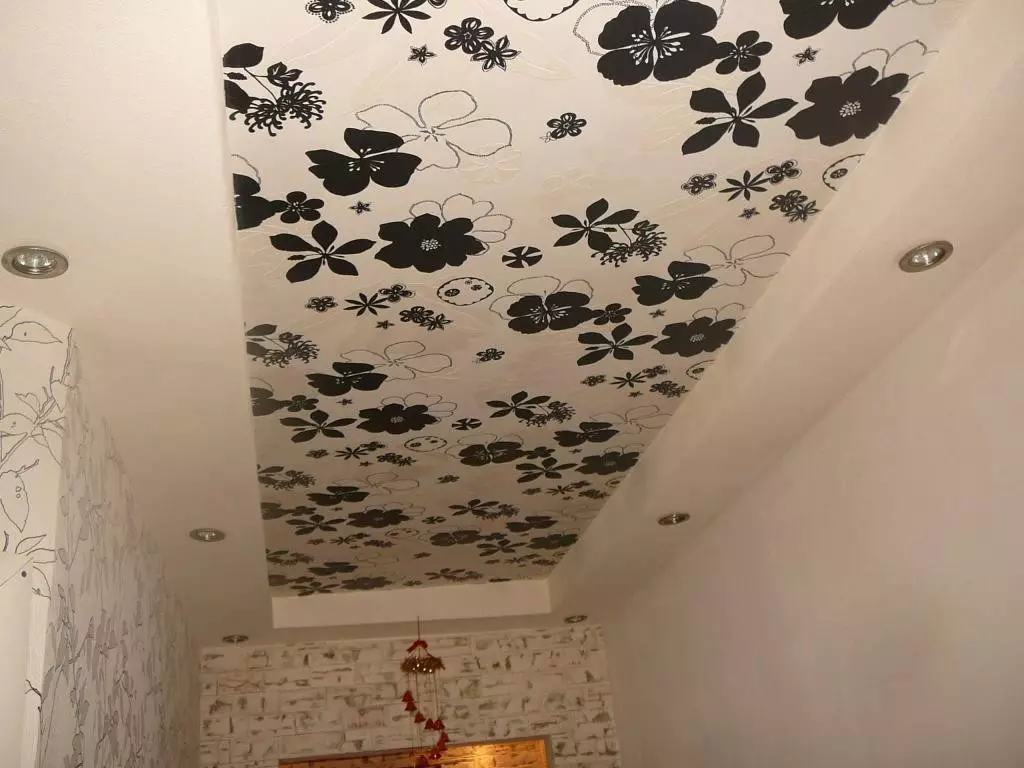 How to decorate the ceiling fugitive