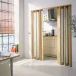 Bivalve interior doors: types, sizes, variety of models