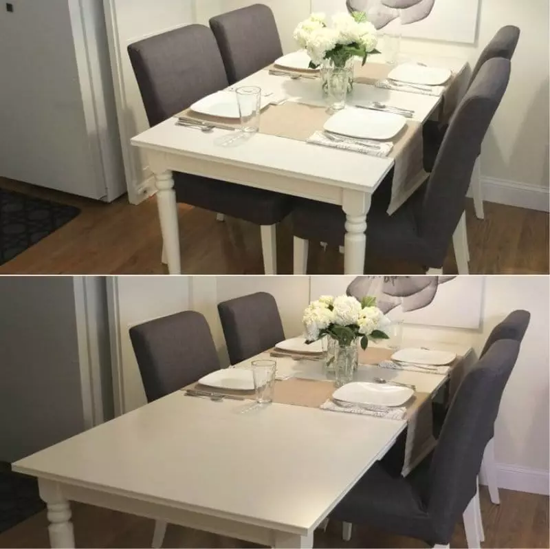What form of the dining table prefer