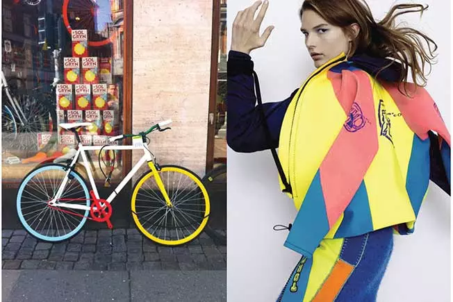 Predicións de moda de Peclers París. Liñas e cores