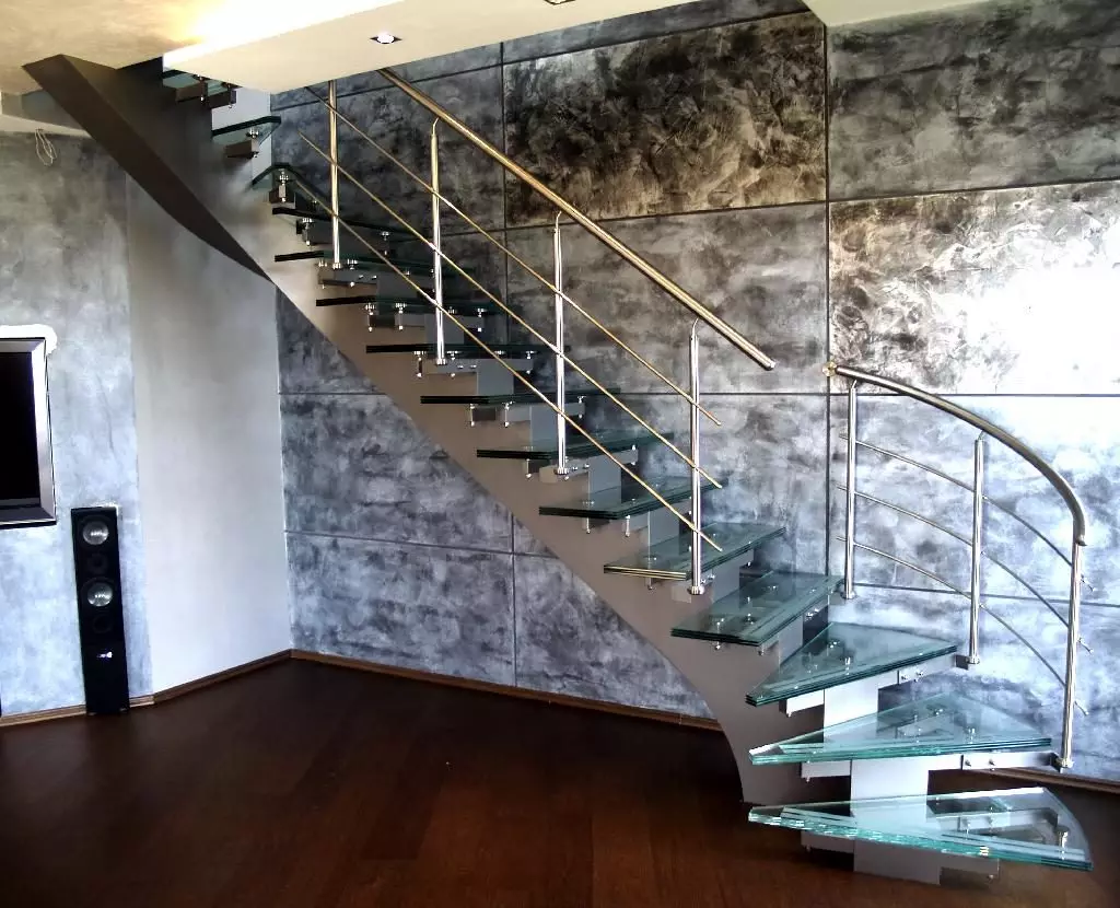 Stainless Steel Staircase