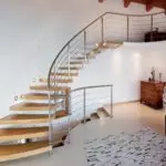 Funktioner af stue design med trappe og design ideer | +76 foto
