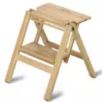 Табурет з трансформацією в драбину - універсальний стілець або два предмети в одному