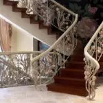 Features forged stairs: types, advantages and manufacturing technology | +55 photo