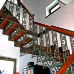 Oferuje się kute schody: typy, zalety i technologię produkcyjną | +55 Zdjęcie