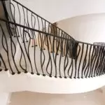 Cuenta con escaleras forjadas: tipos, ventajas y tecnología de fabricación | +55 photo