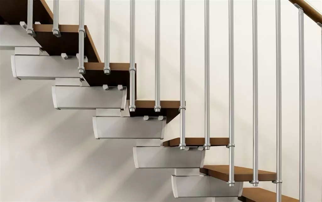 मॉड्यूलर सीढ़ियों के प्रकार और विशेषताएं [सिस्टम अपने हाथों के साथ सिस्टम बिल्ड विकल्प]