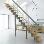 Tipos e características de escadas modulares [opções de construção do sistema com suas próprias mãos]