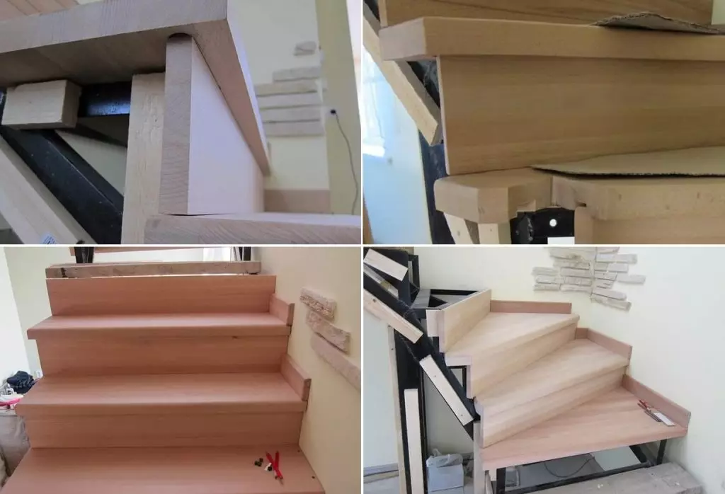 Giunsa ang Pagbulag sa Staircase sa Metal sa usa ka Kahoy