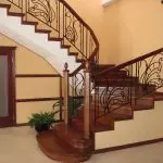 So trennen Sie das Treppenhaus im Haus: Auswahl von Anlagematerial | +65 Foto