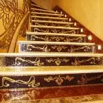 Sådan adskiller du trappen i huset: Udvælgelse af Material | +65 Foto
