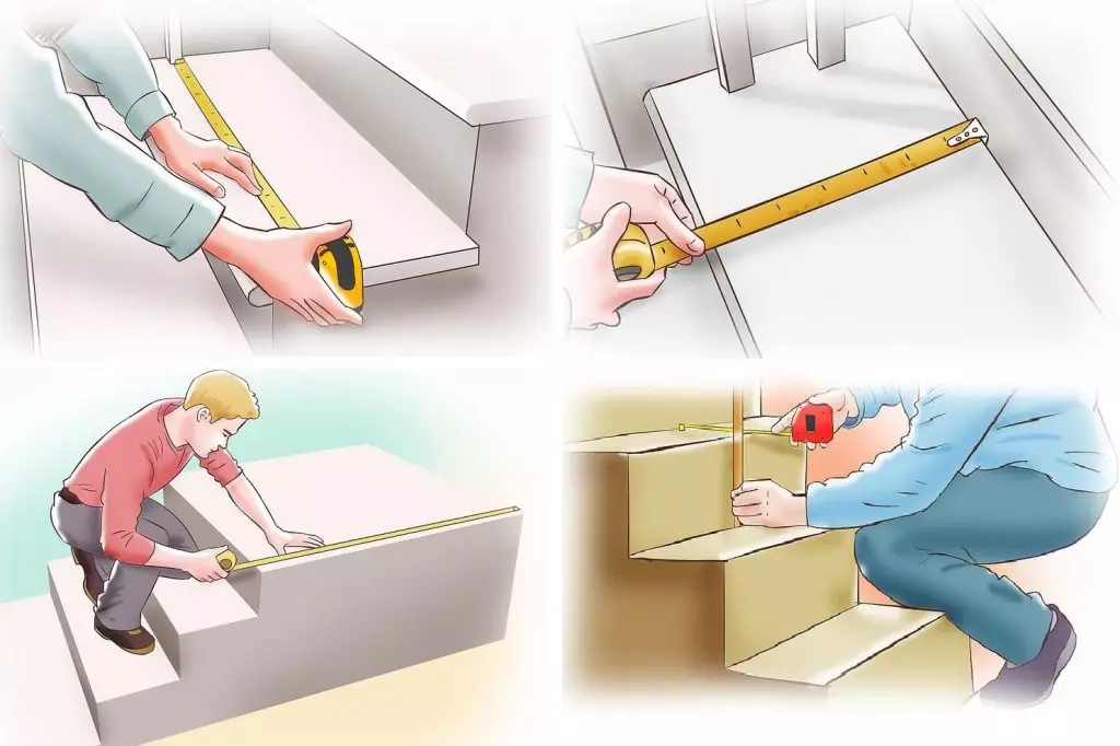 گھر میں سیڑھائی کو کیسے الگ کرنے کے لئے: مواد کا سامنا کا انتخاب | +65 تصویر