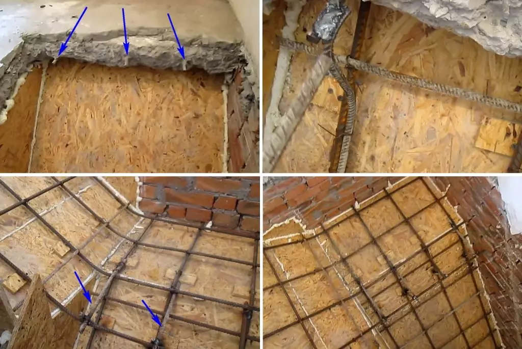 Reinforcement of concrete ladder do it yourself