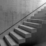 Hilberîna Staircase ya Beşdarkirî ya Rêzkirî: Hesabkirin, Form, Concrete Bi destên xwe re tê xwarin