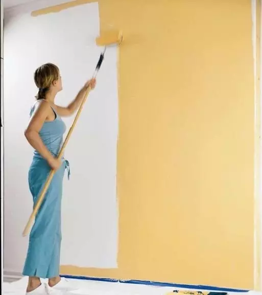 如何油漆干墙：小技巧