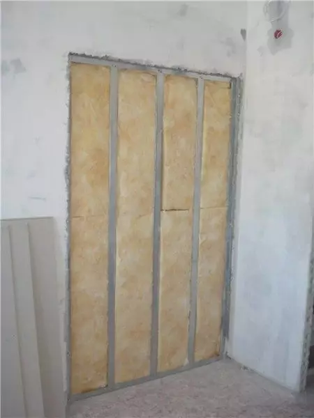 How to close the doorway with plasterboard - installation scheme
