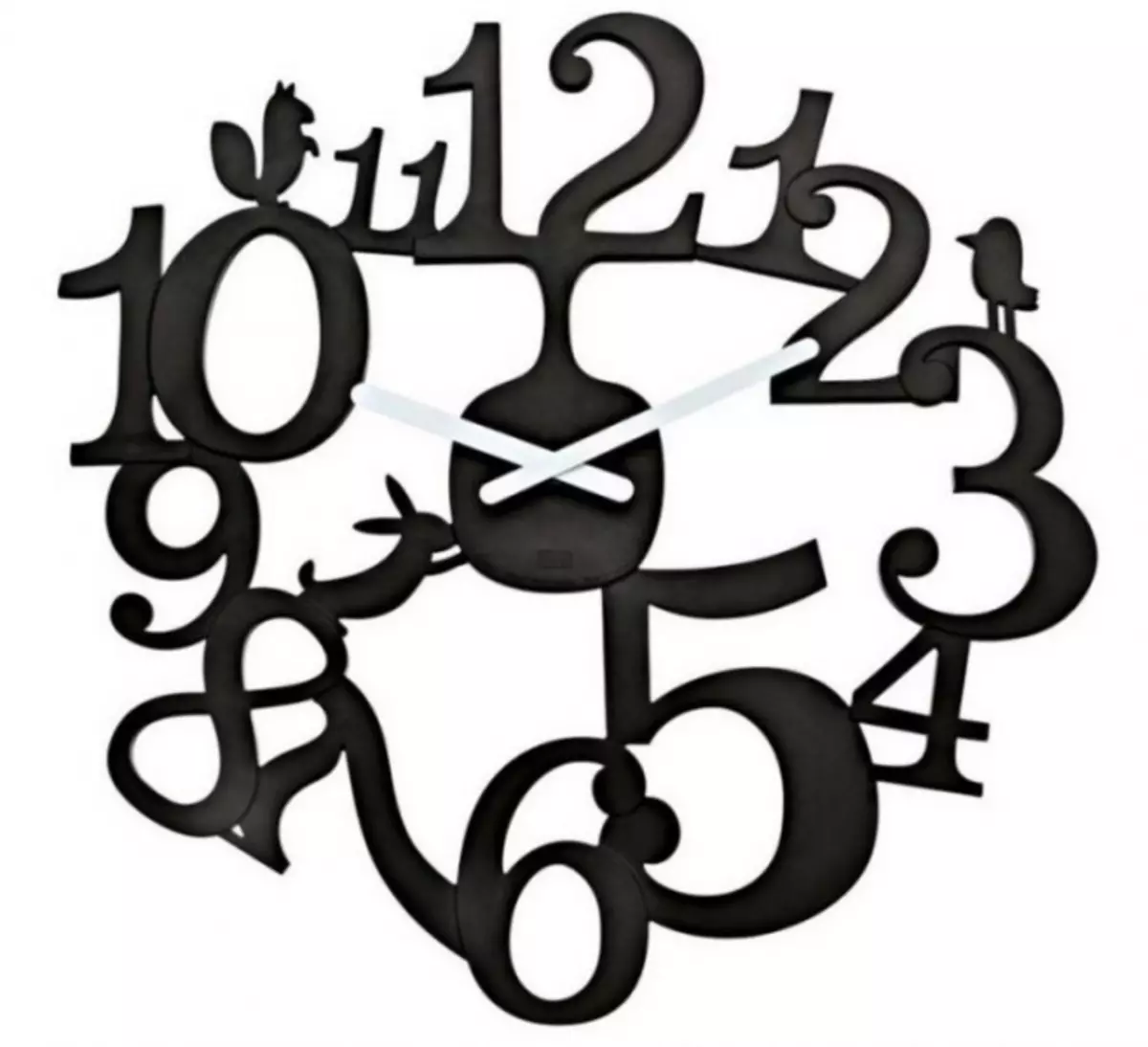 Wall Clock í stofunni - 80 myndir af upprunalegu hugmyndum