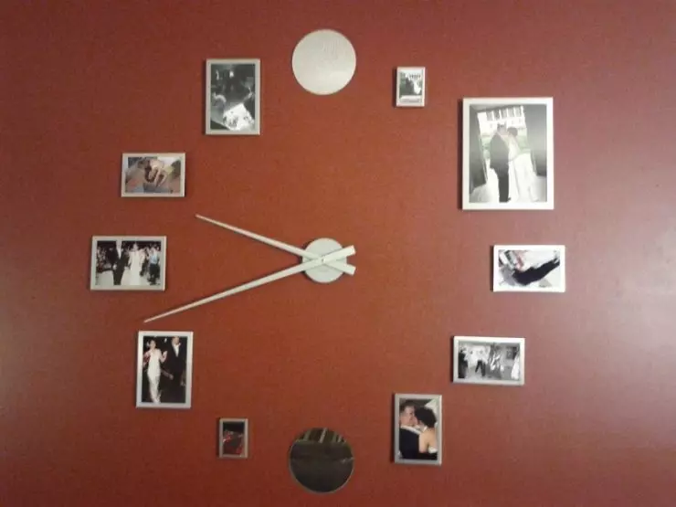 Wall Clock í stofunni - 80 myndir af upprunalegu hugmyndum