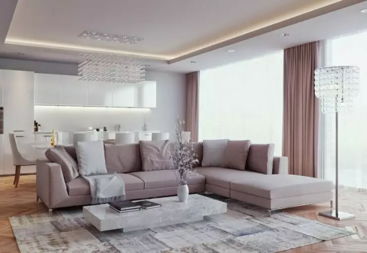 Living Room - 100 Photo Fashionable Design 2019.