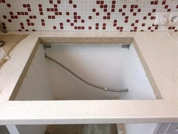 Tabel luhur plasterboard di kamar mandi - murah sareng geulis