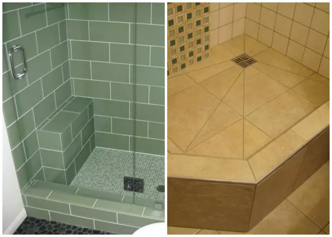 Shower pallet from tile do-it-yourself: Mounting technology