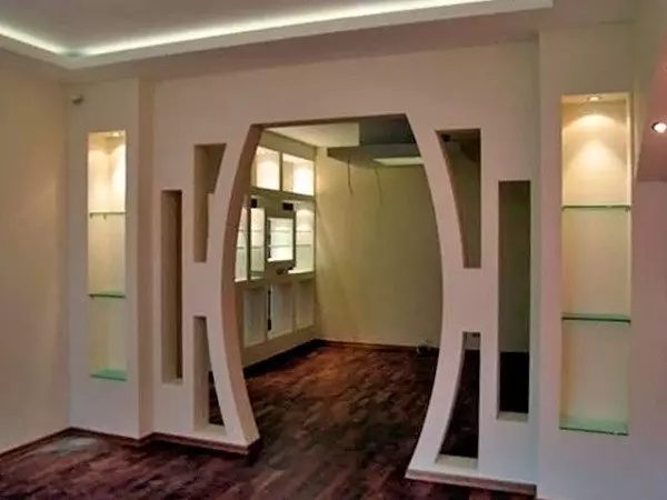 Paano Gumawa ng Plasterboard Arch - Phased Teknolohiya ng Pag-install at Dekorasyon