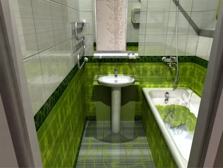 حمام 3 متر مربع. متر - 80 عکس از بهترین نمونه های طراحی