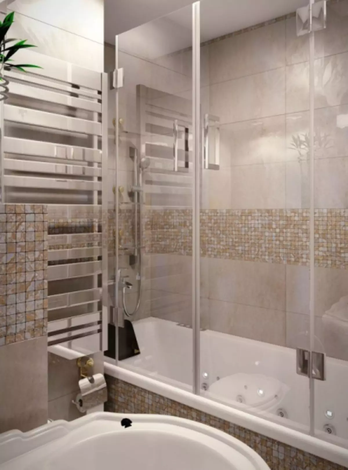 Μπάνιο 3 τετραγωνικά μέτρα. m. - 80 φωτογραφίες από τα καλύτερα παραδείγματα σχεδιασμού