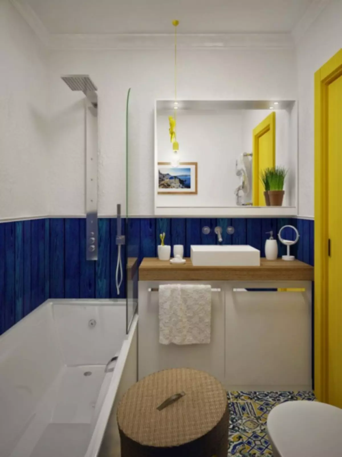 Banheiro 3 metros quadrados. m. - 80 fotos dos melhores exemplos de design