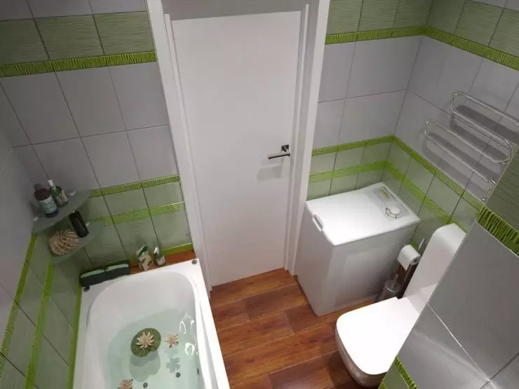 Salle de bain 3 mètres carrés. m. - 80 photos des meilleurs exemples de conception