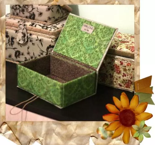 Casket for needlework with your hands from cardboard: master class with photos and videos