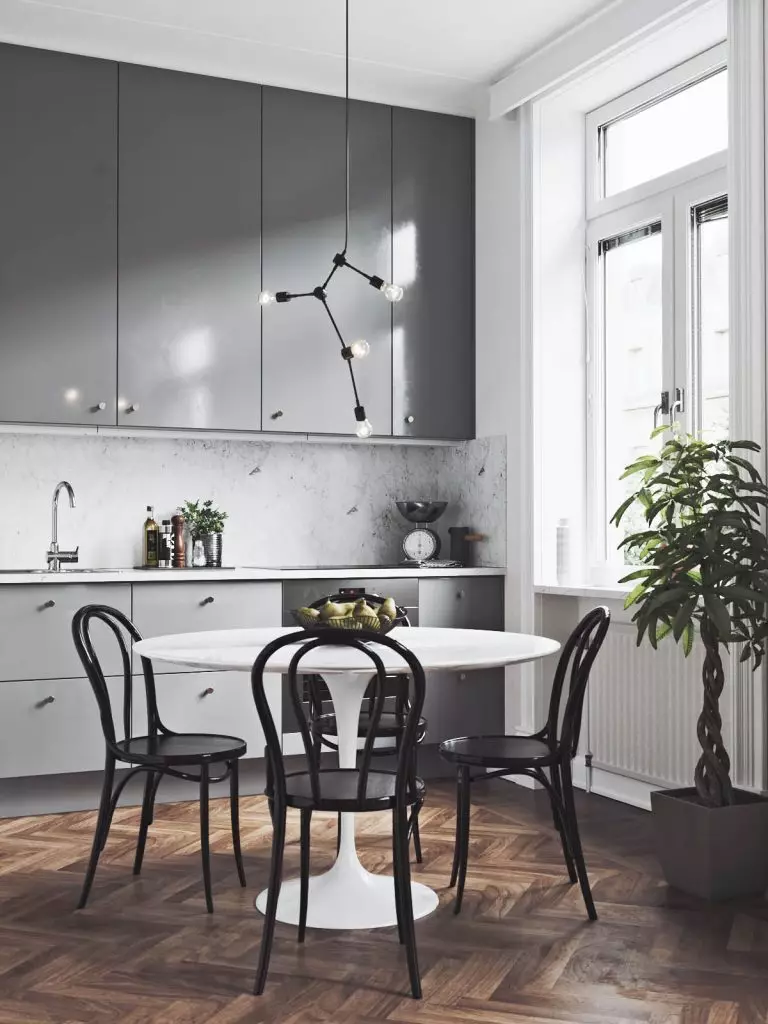 9 gaya interior modern pikeun dapur