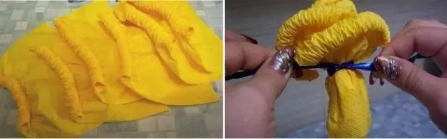 วิธีทำดอกกุหลาบจากผ้าเช็ดปากด้วยมือของคุณเองด้วยภาพถ่ายและวิดีโอ