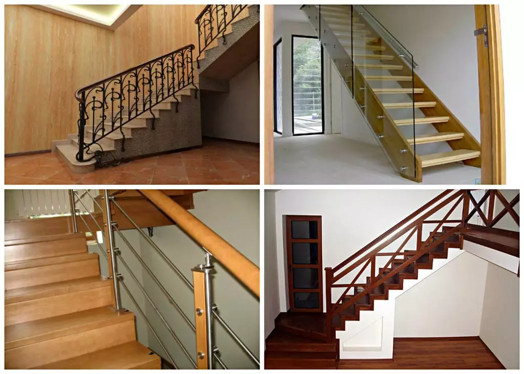 Types of railing for stairs