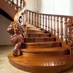 樓梯欄杆和扶手：主要品種，製造和安裝（+86張照片）