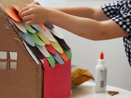 Artesanía das caixas Do It Yourself for Children: Master Class con fotos e video