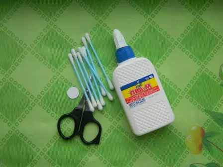 Mga crafts gamit ang iyong sariling mga kamay mula sa cotton sticks: Master class na may mga larawan at video