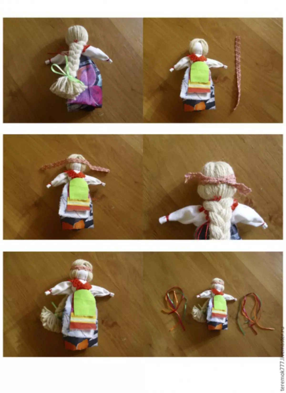 Meisterklasse auf der Puppen-Wrap-Up-Tun Sie es selbst: Zenennik und Bereien