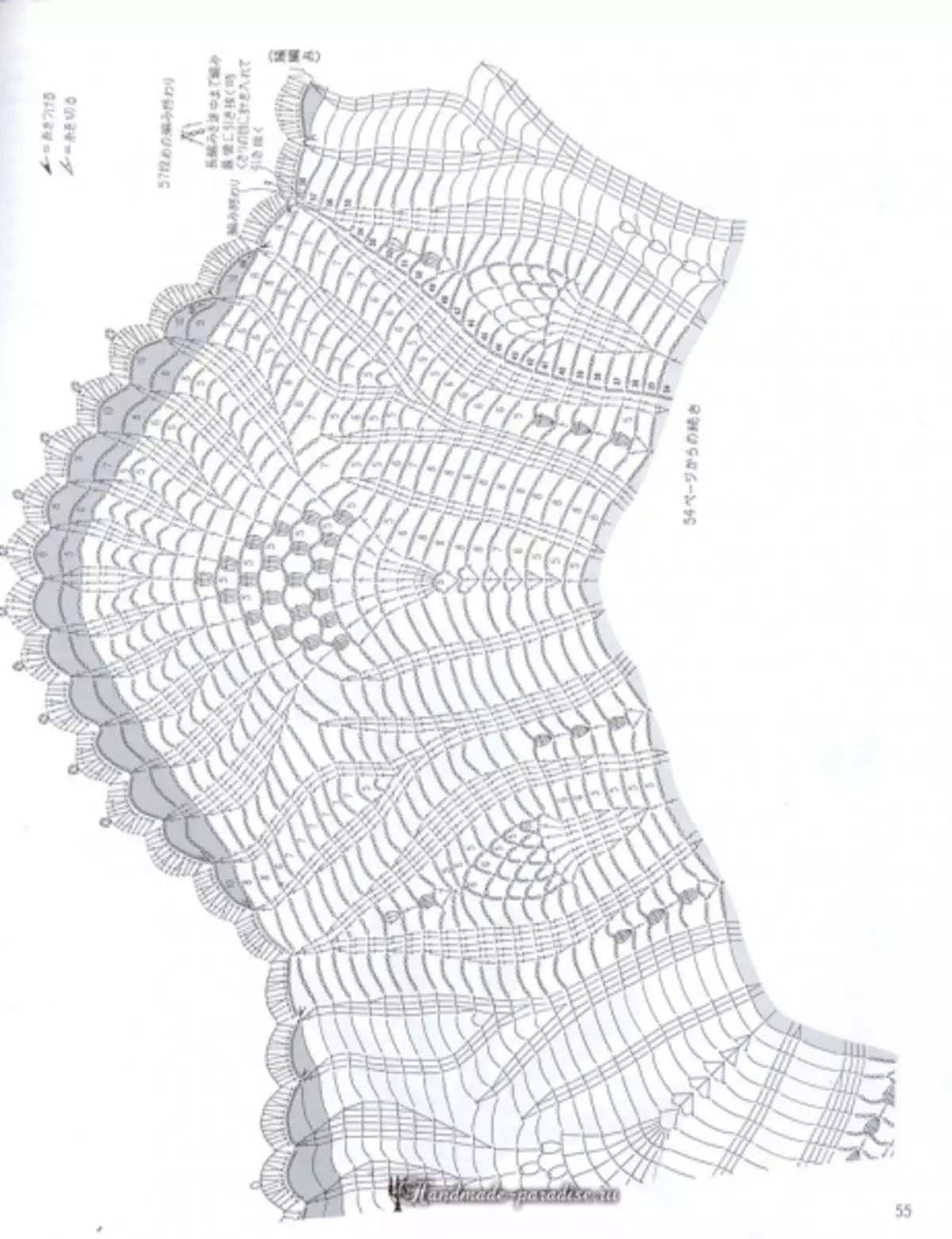 Elegant Crochet Loye 2019 jurnallari - Salfets va troket dasturlari