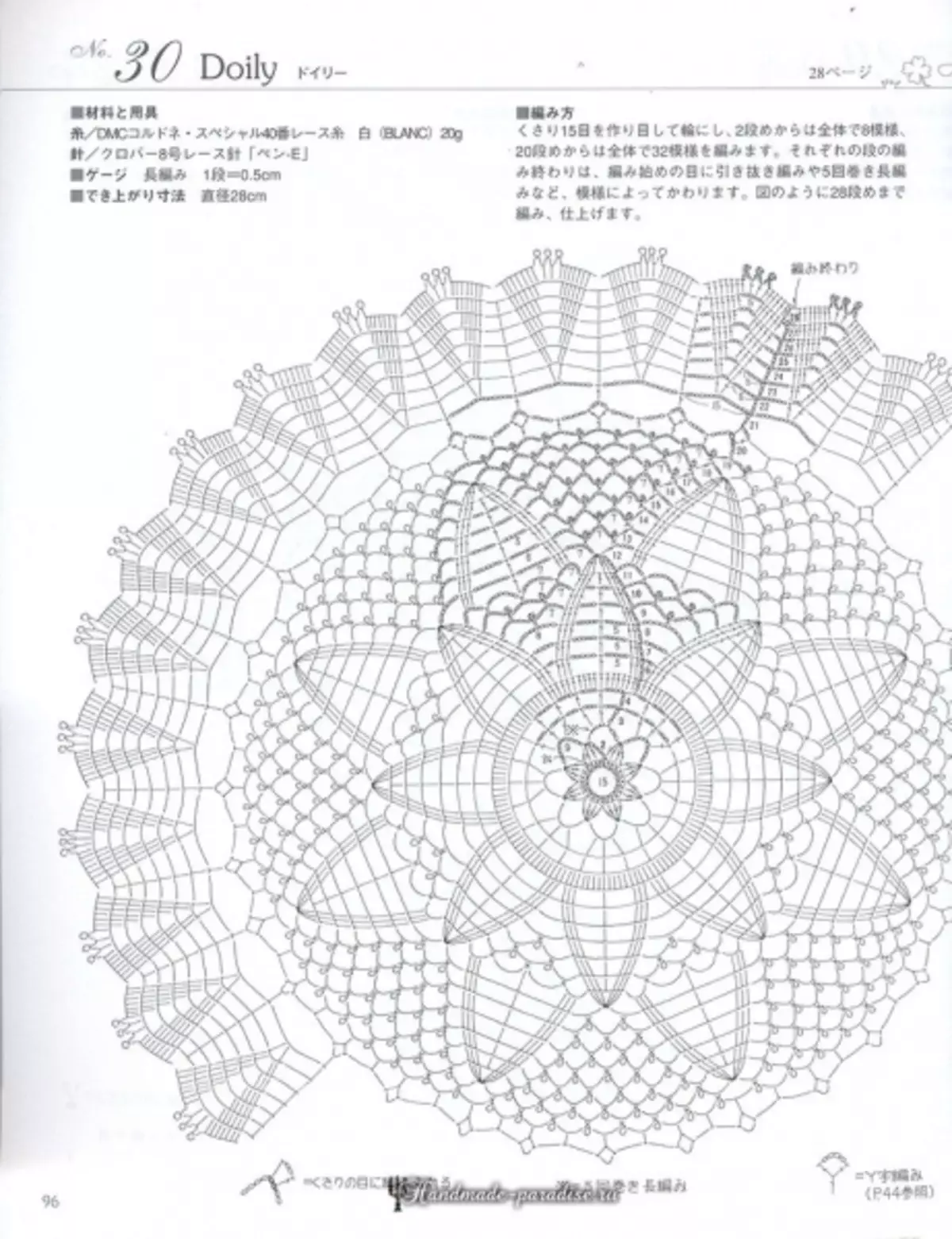 Elegant crochet Spëtze 2019 Magazine - Servietten an de Korchet Tafel